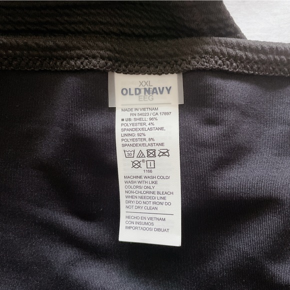 Old Navy Low-rise classic pucker bikini swim bottoms XXL black bathing suit - Picture 13 of 15